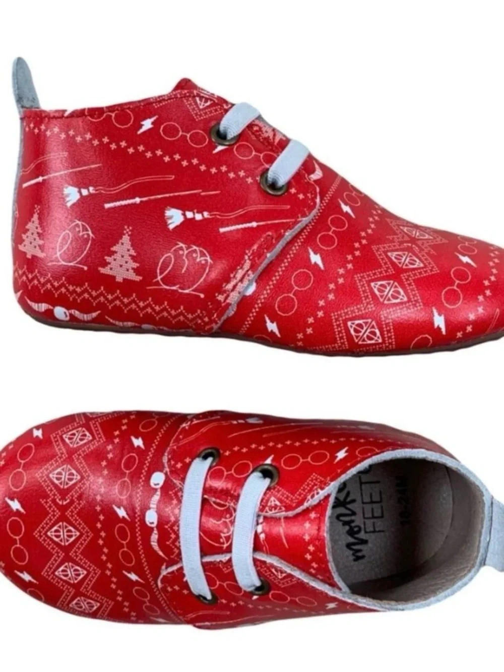 Monkey Feet Harry Potter kids shoes size 10/11 6.75in